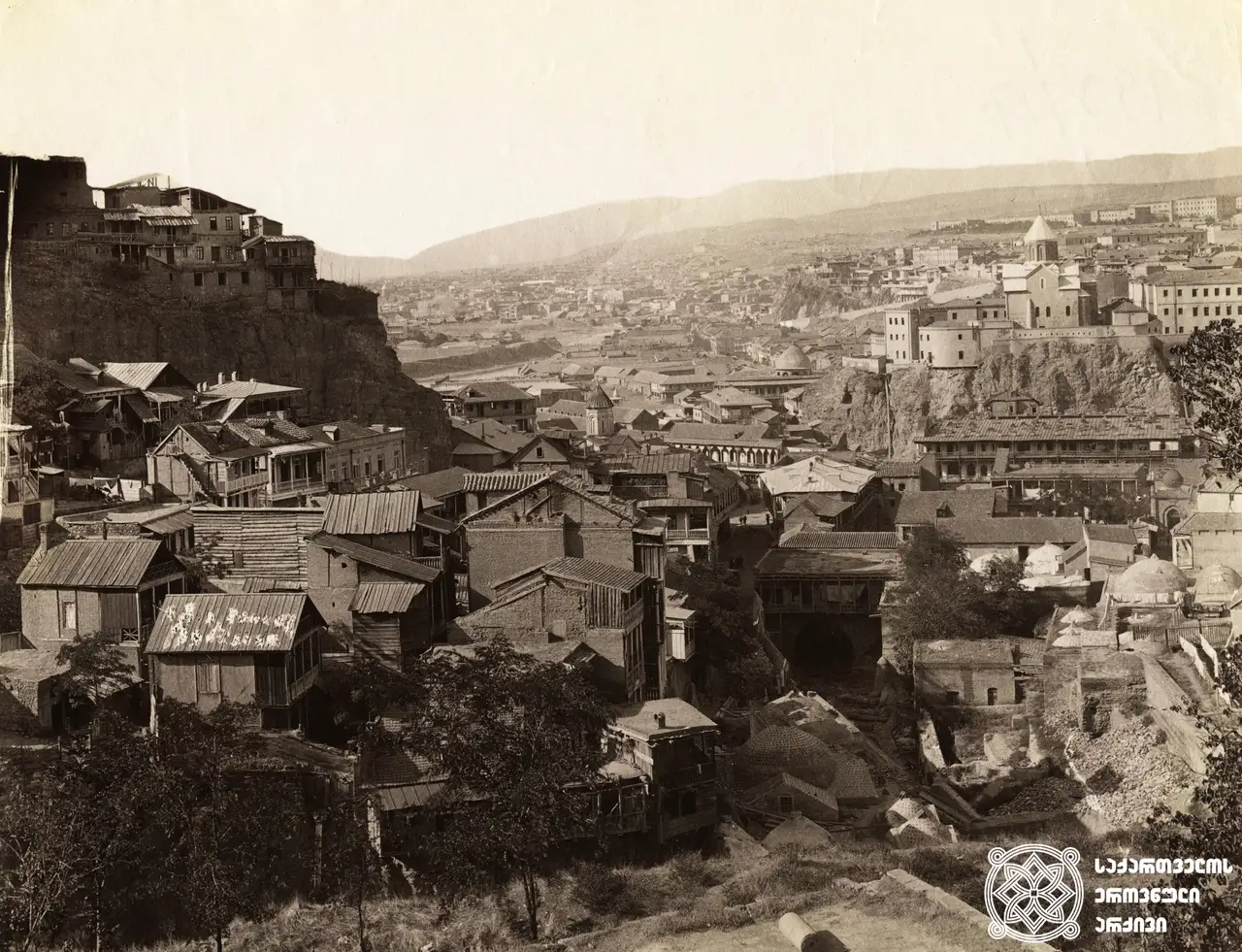 Вид Тифлиса, 1890-е